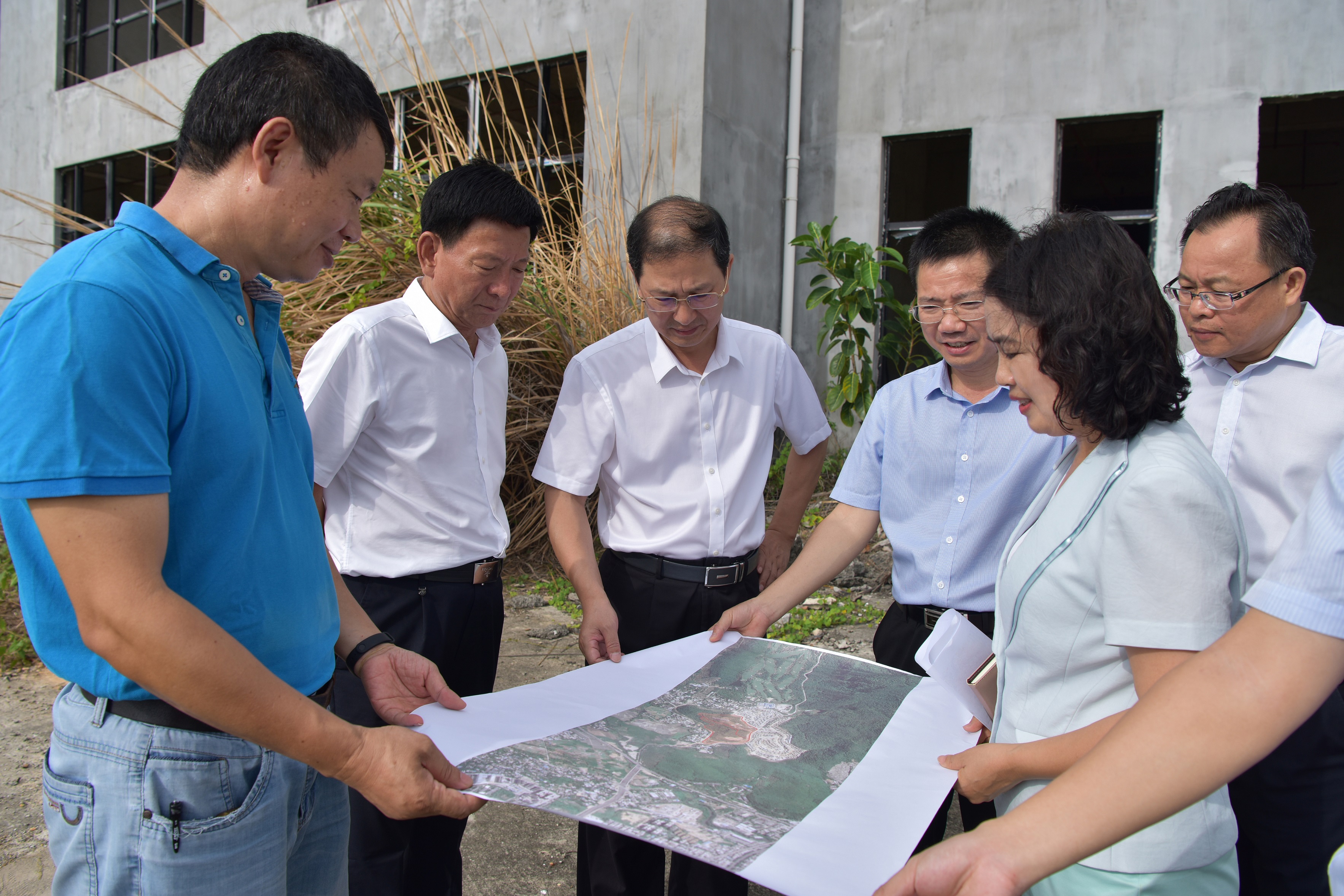 市委副书记王利生调研市委党校新校区建设选址工作